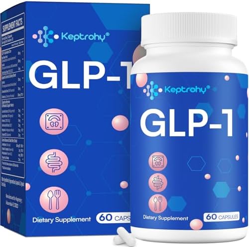 GLP-1 Support | GLP-1 Supplement, GLP Support Core with Synbiotics, Hops Extract, Eriocitrin Support GLP-1 Level Naturally, Natural GLP-1 Supplement for Women and Men, Take Before Meal - 60 Count